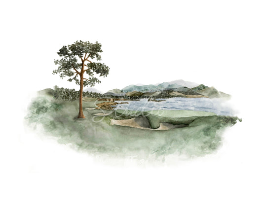 The 18th Green at Pebble Beach