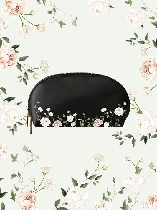 Blush Black Makeup Bag | Bridal by Emily Mayne Studio x ALEPEL