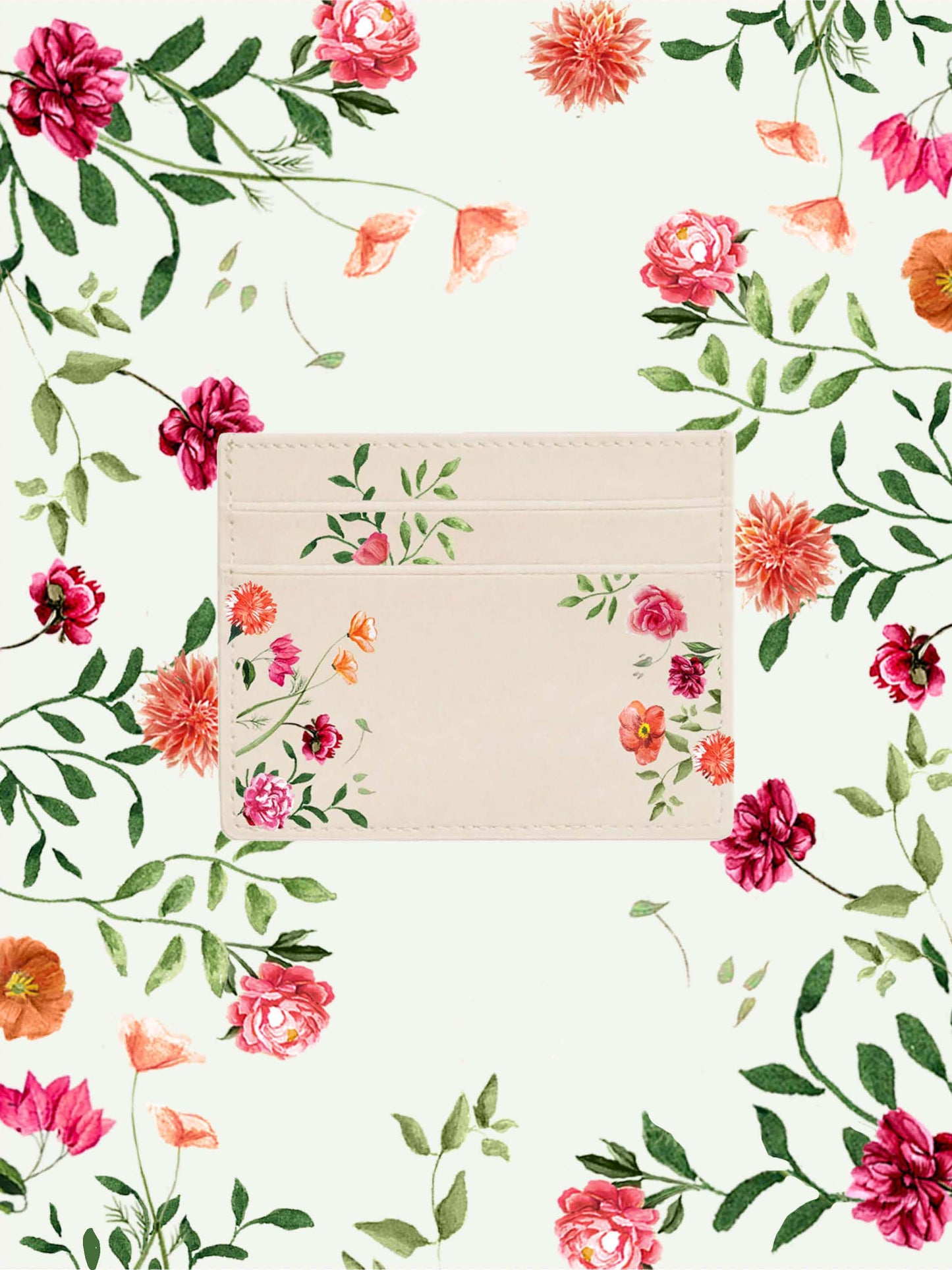 Bouganvillea Beige Cardholder | Bridal by Emily Mayne Studio x ALEPEL