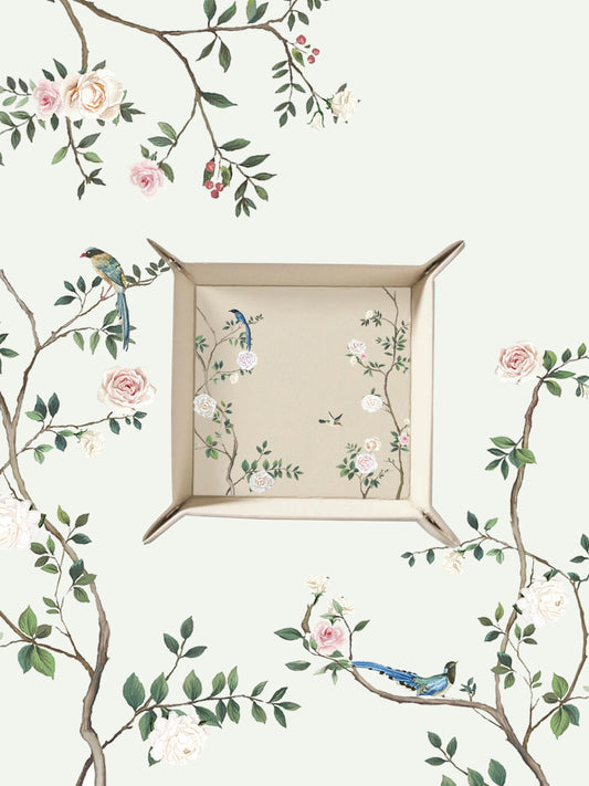 Chinoiserie Beige Tray | Bridal by Emily Mayne Studio x ALEPEL