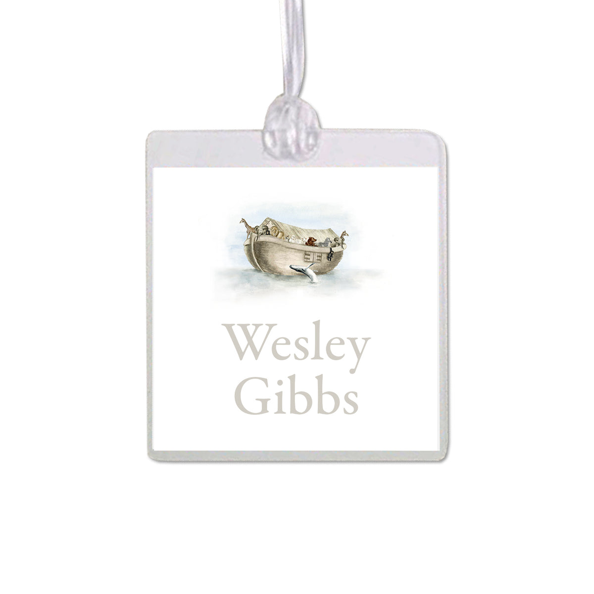 Noah's Ark Bag Tag
