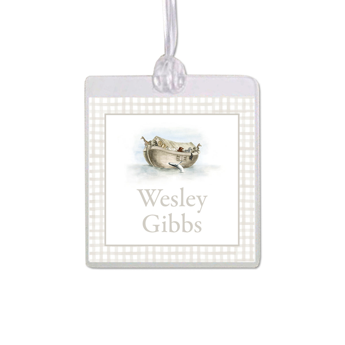 Noah's Ark Bag Tag