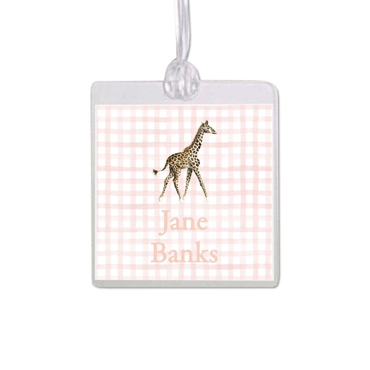 Giraffe Bag Tag