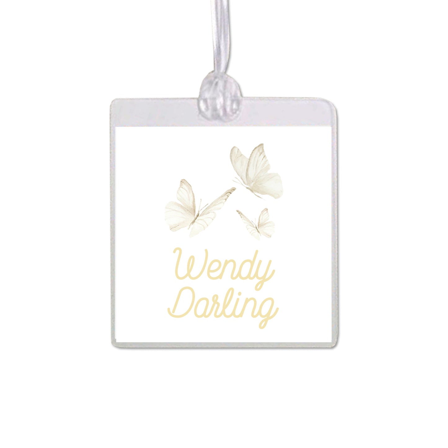 Butterfly Bag Tag