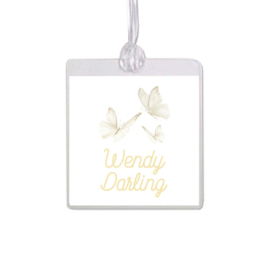 Butterfly Bag Tag