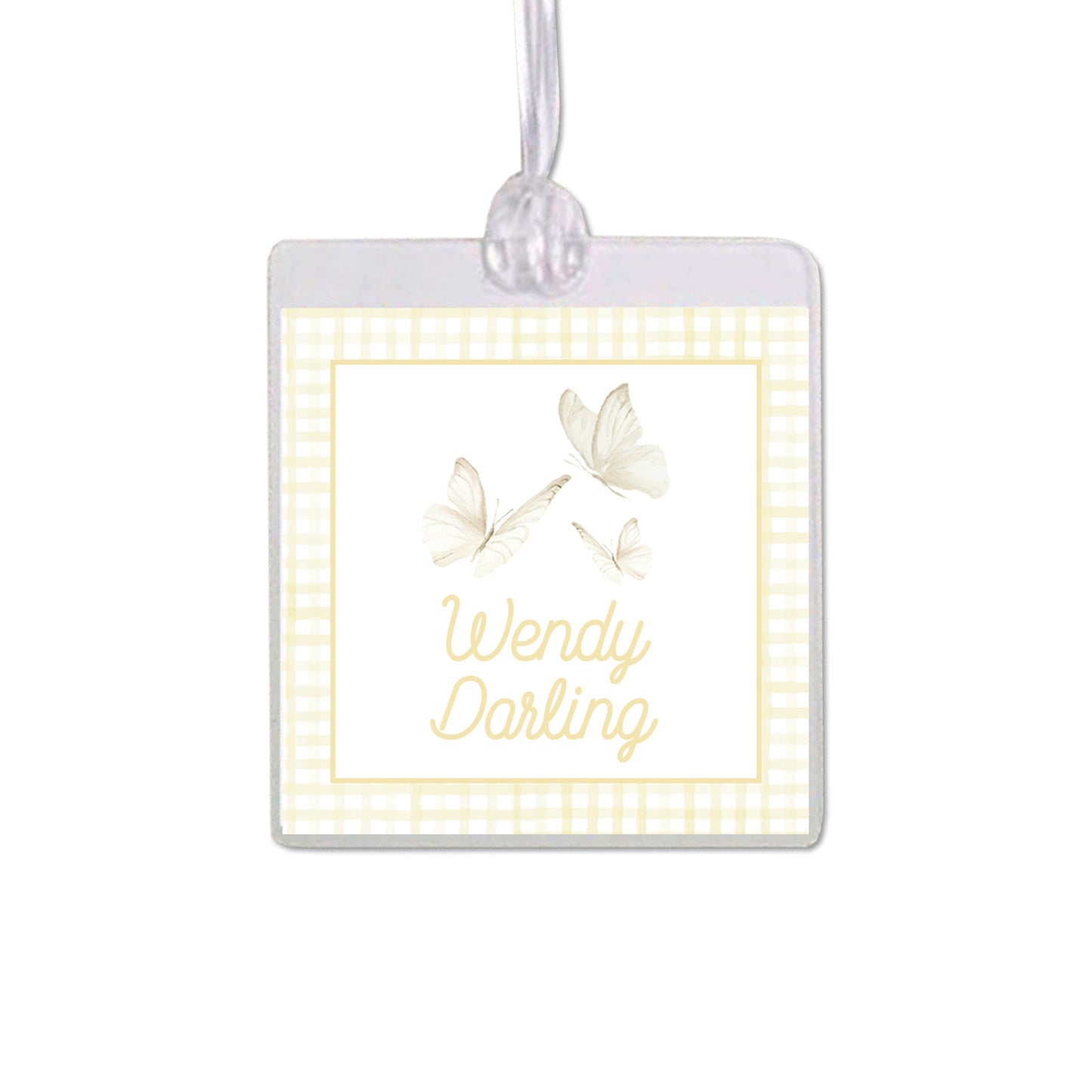 Butterfly Bag Tag