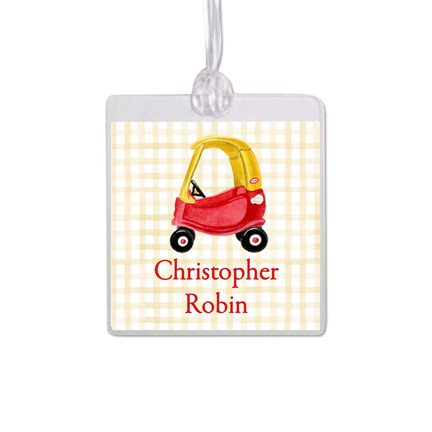 Cozy Coupe Bag Tag