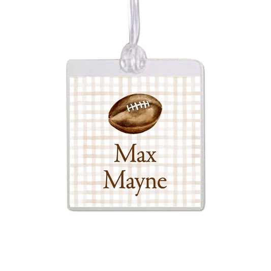 Football Bag Tag