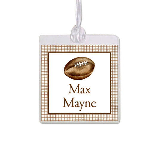 Football Bag Tag