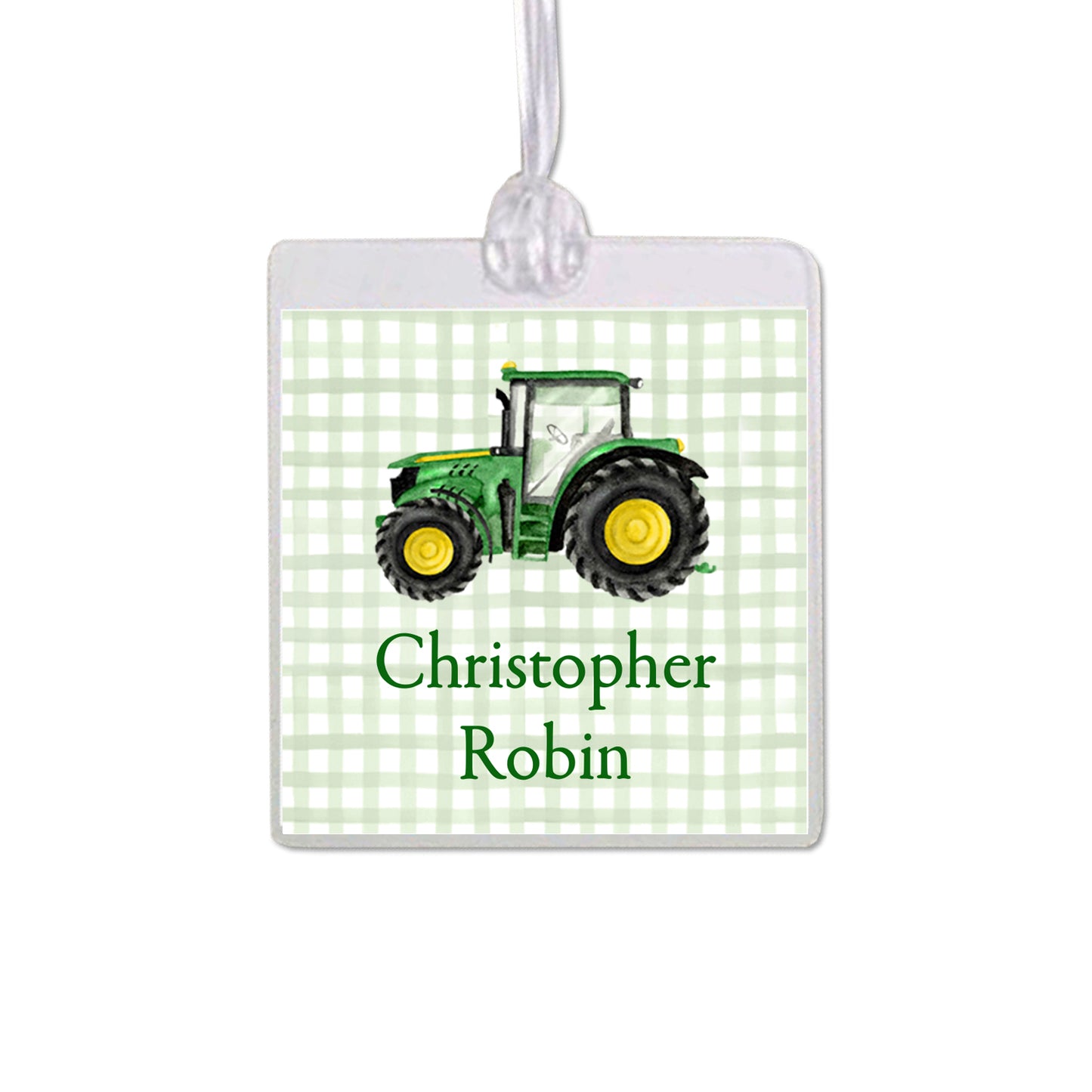 Tractor Bag Tag