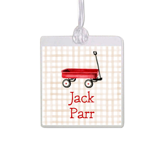Wagon Bag Tag