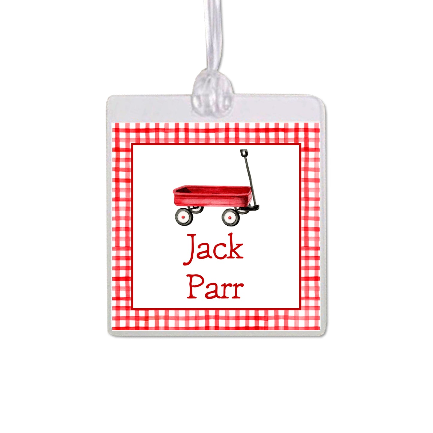Wagon Bag Tag