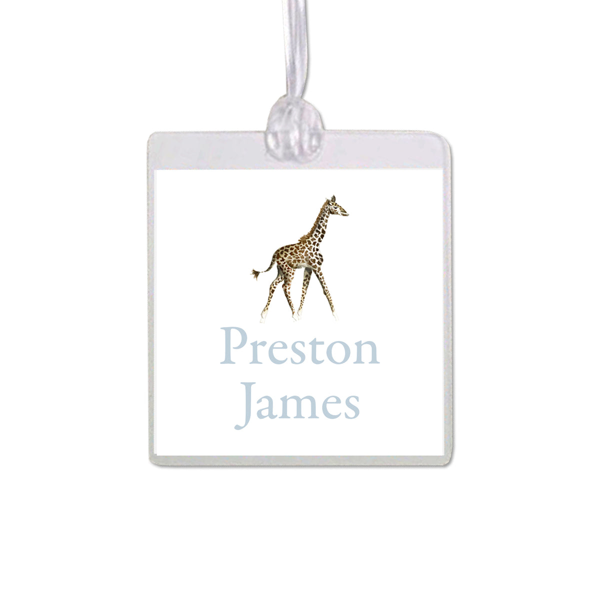 Giraffe Bag Tag
