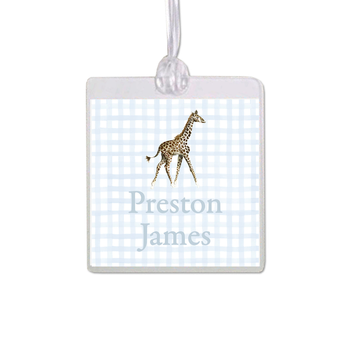 Giraffe Bag Tag