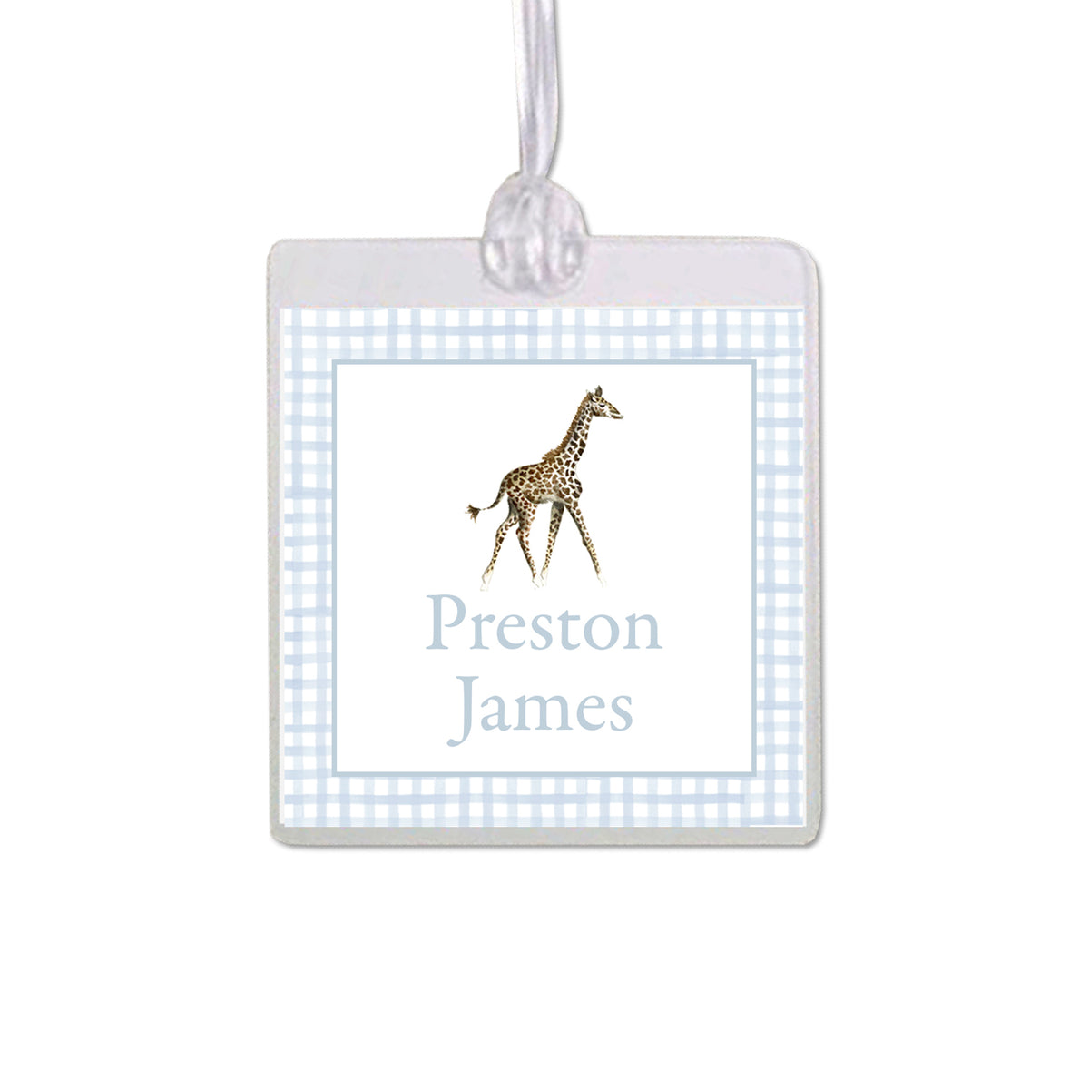 Giraffe Bag Tag