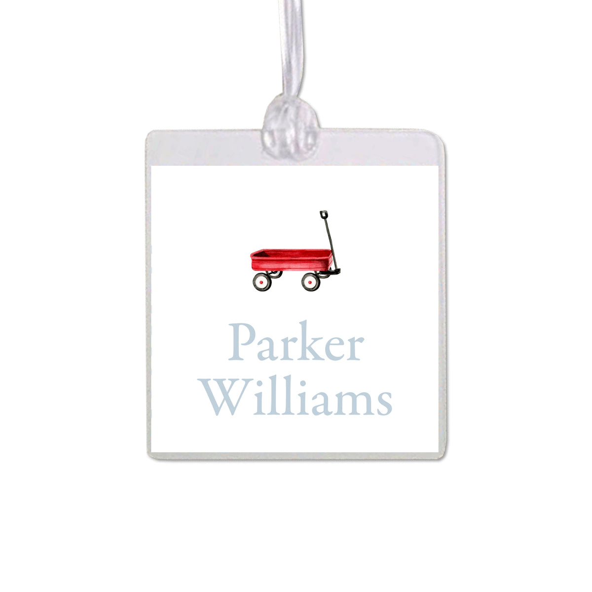 Wagon Bag Tag