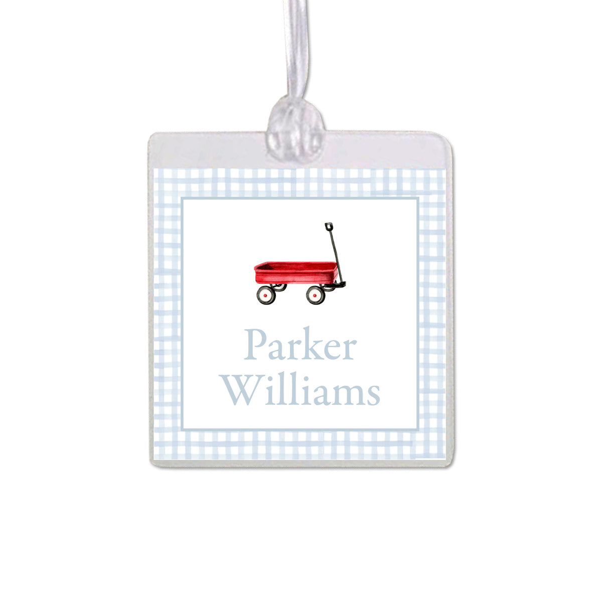 Wagon Bag Tag