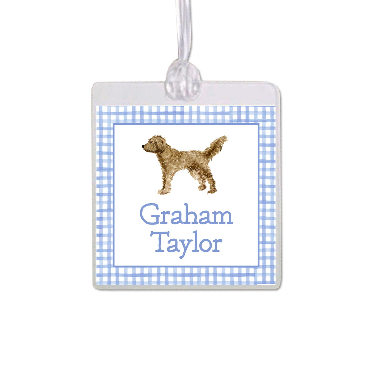 Golden Doodle Bag Tag