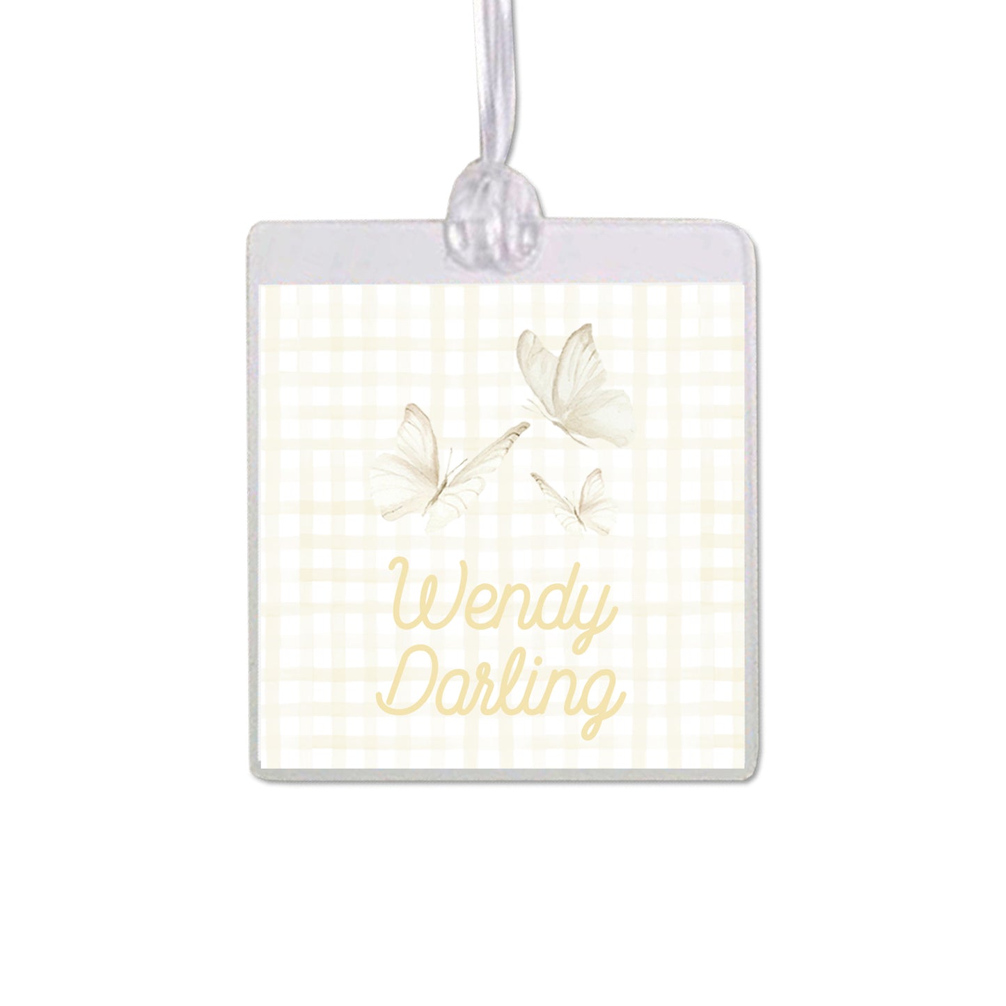 Butterfly Bag Tag