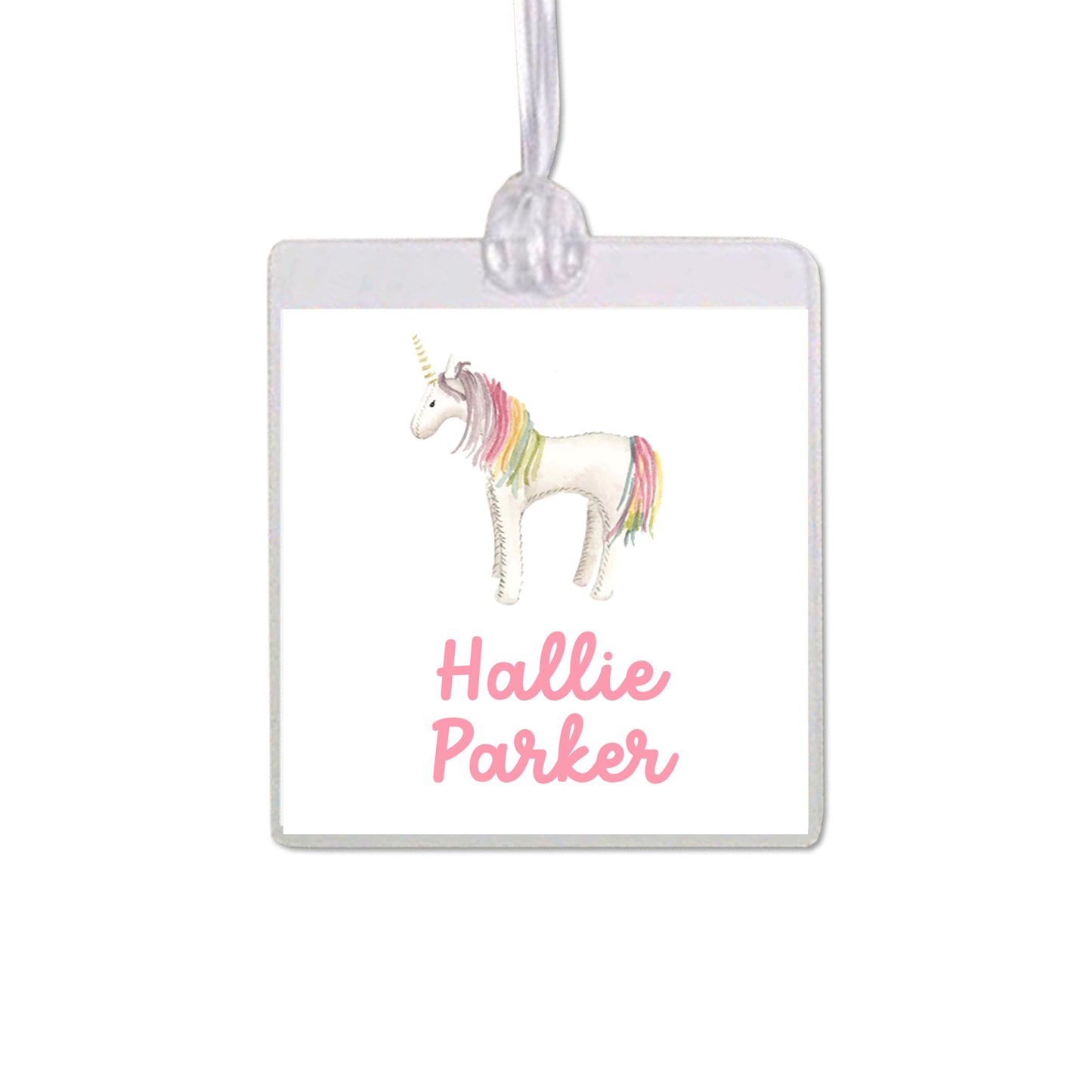 Unicorn Bag Tag