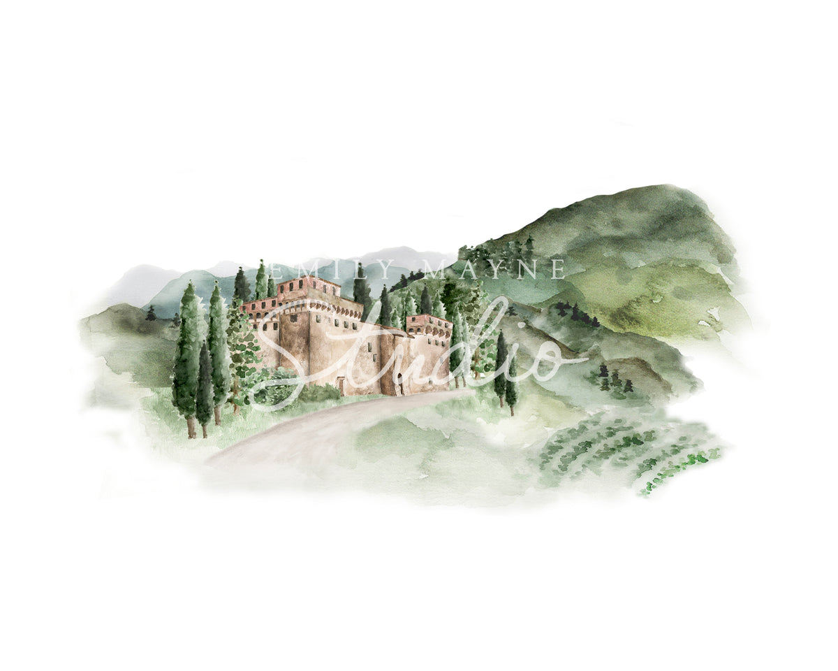 Castello del Trebbio - Florence, Italy