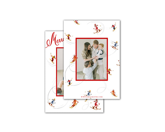 Dashing Through the Snow Christmas Cards