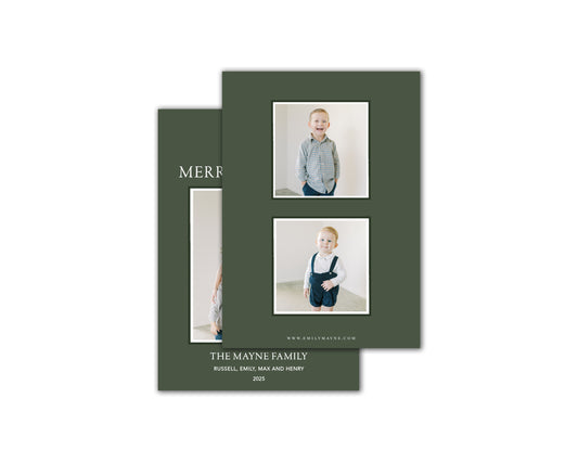 Chocolate Labrador Retriever Christmas Cards