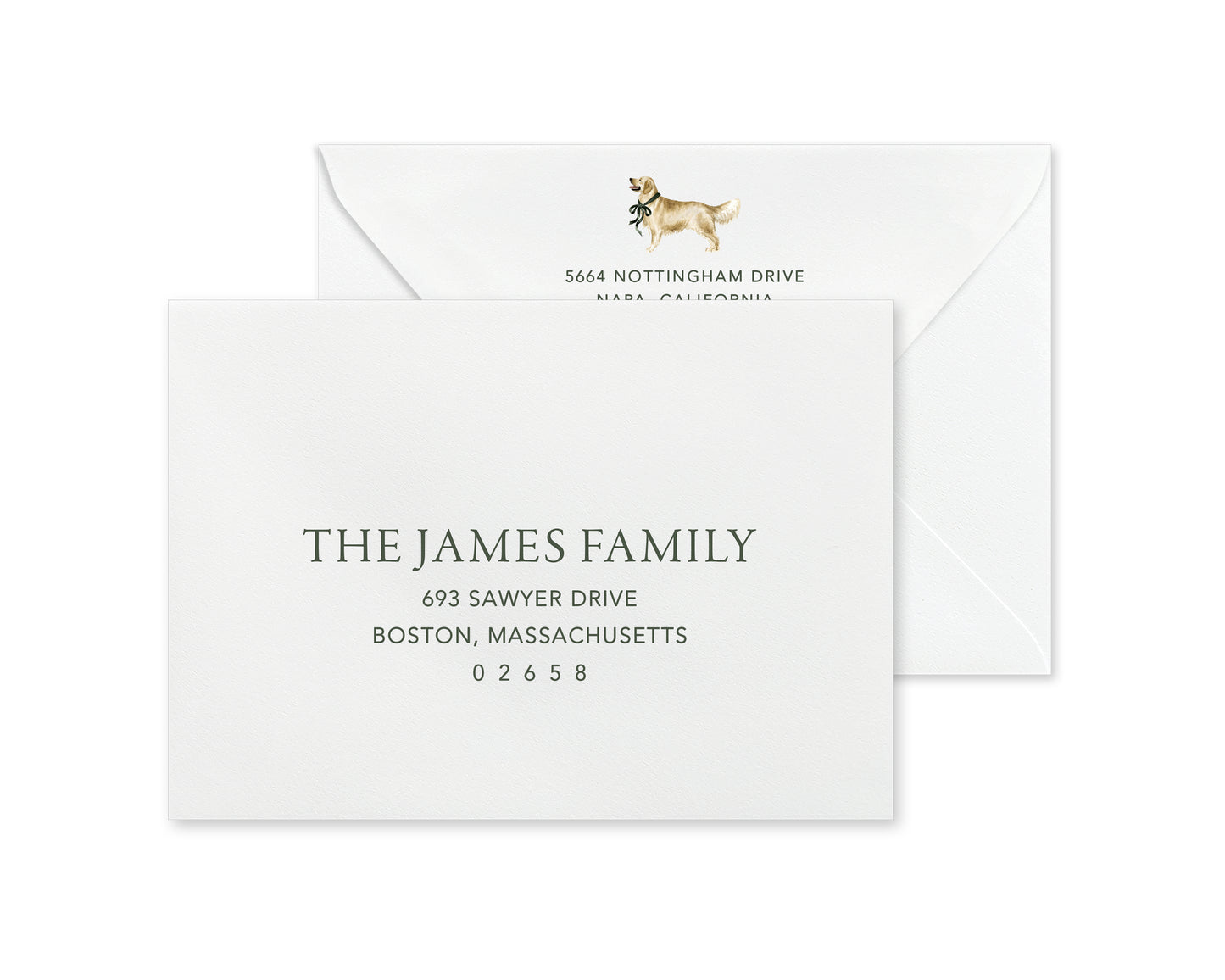 Golden Retriever Christmas Cards