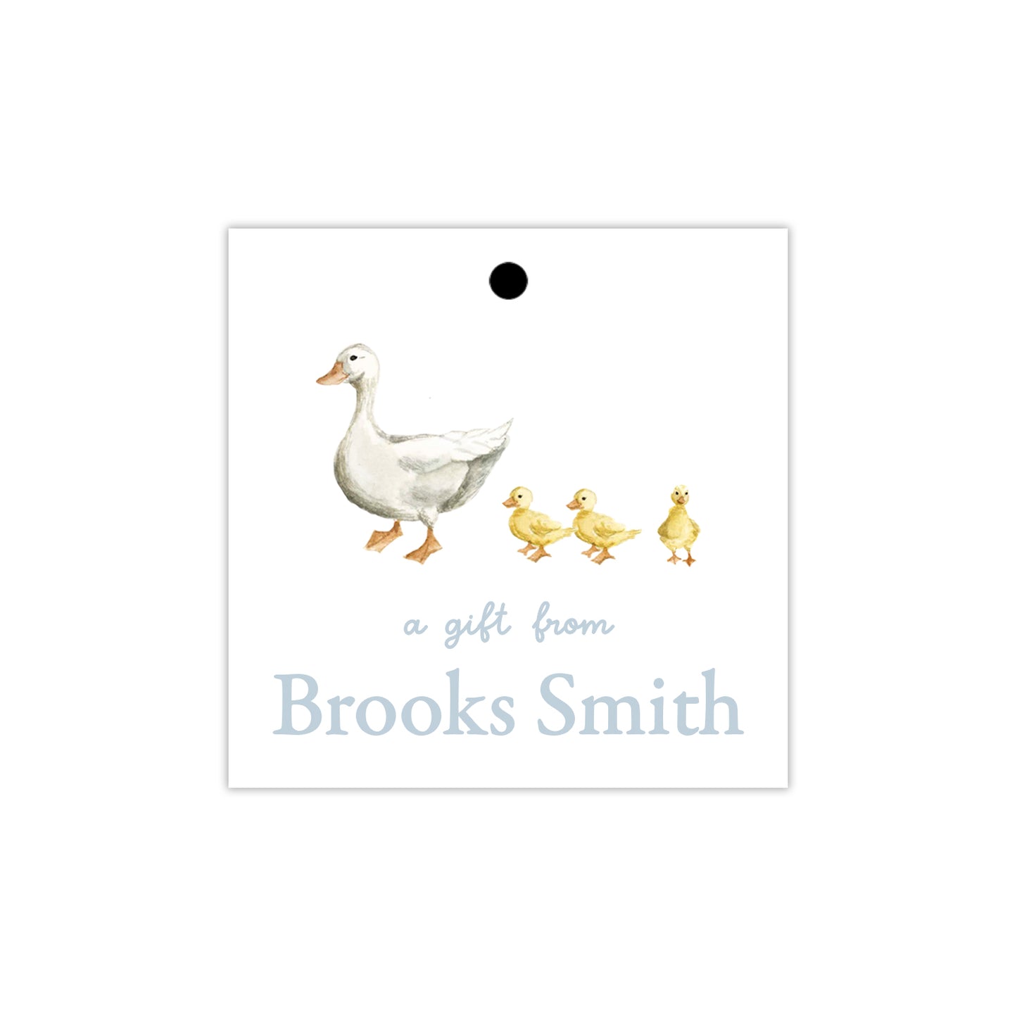 Ducklings Gift Tags