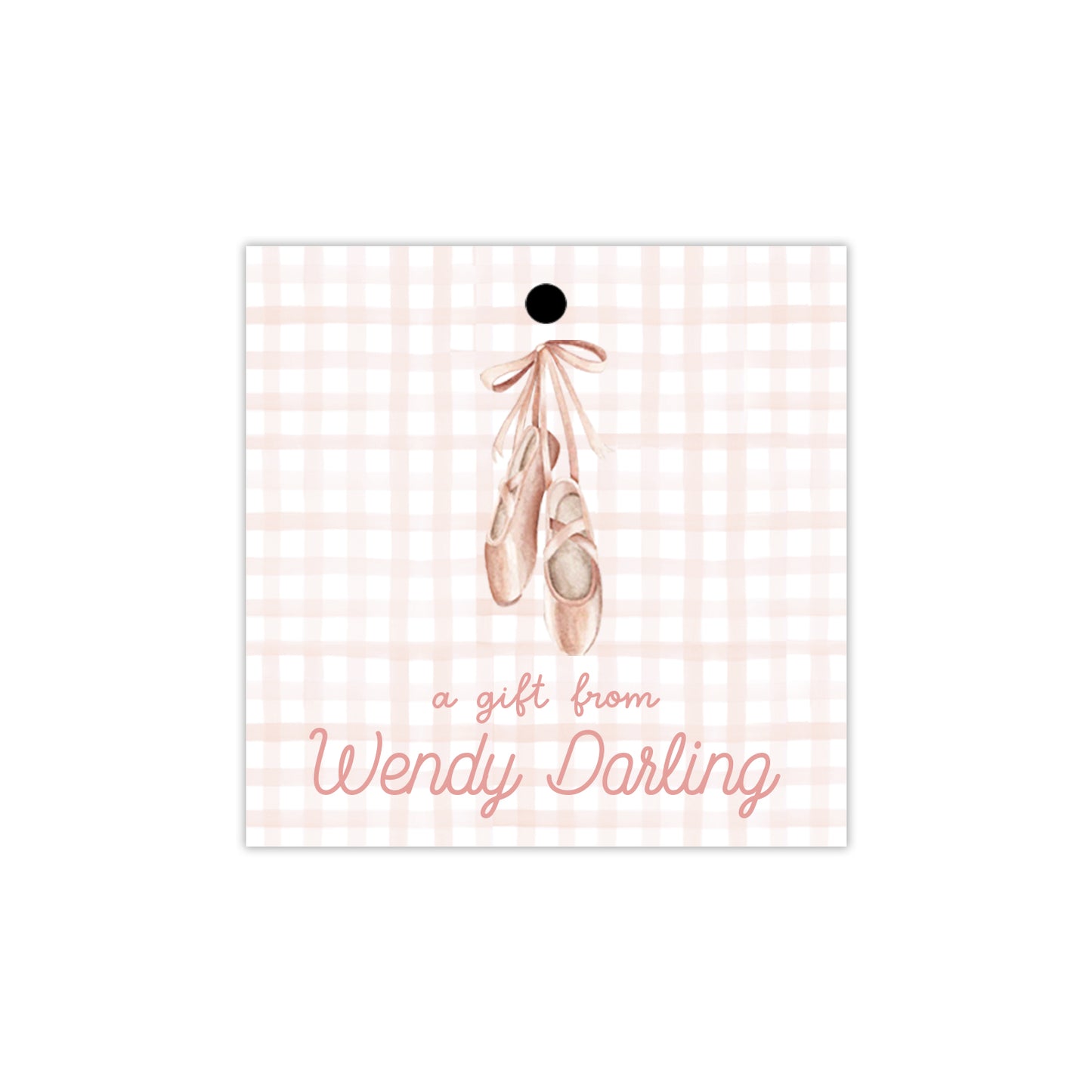 Ballet Slippers Gift Tags