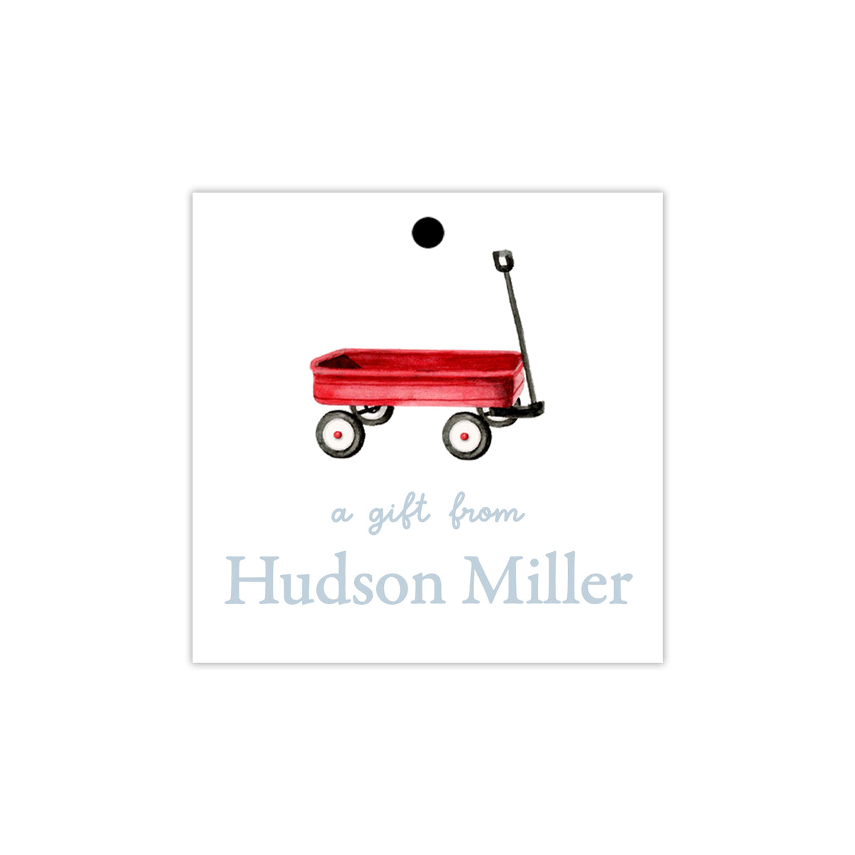 Wagon Gift Tags