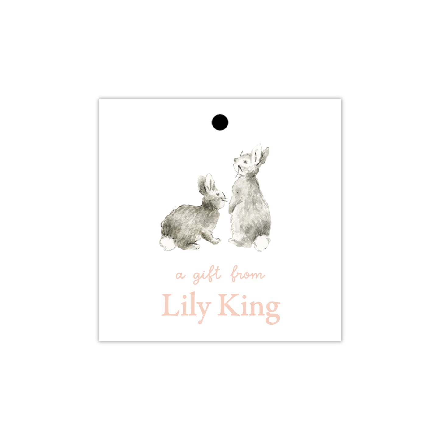 Bunnies Gift Tags