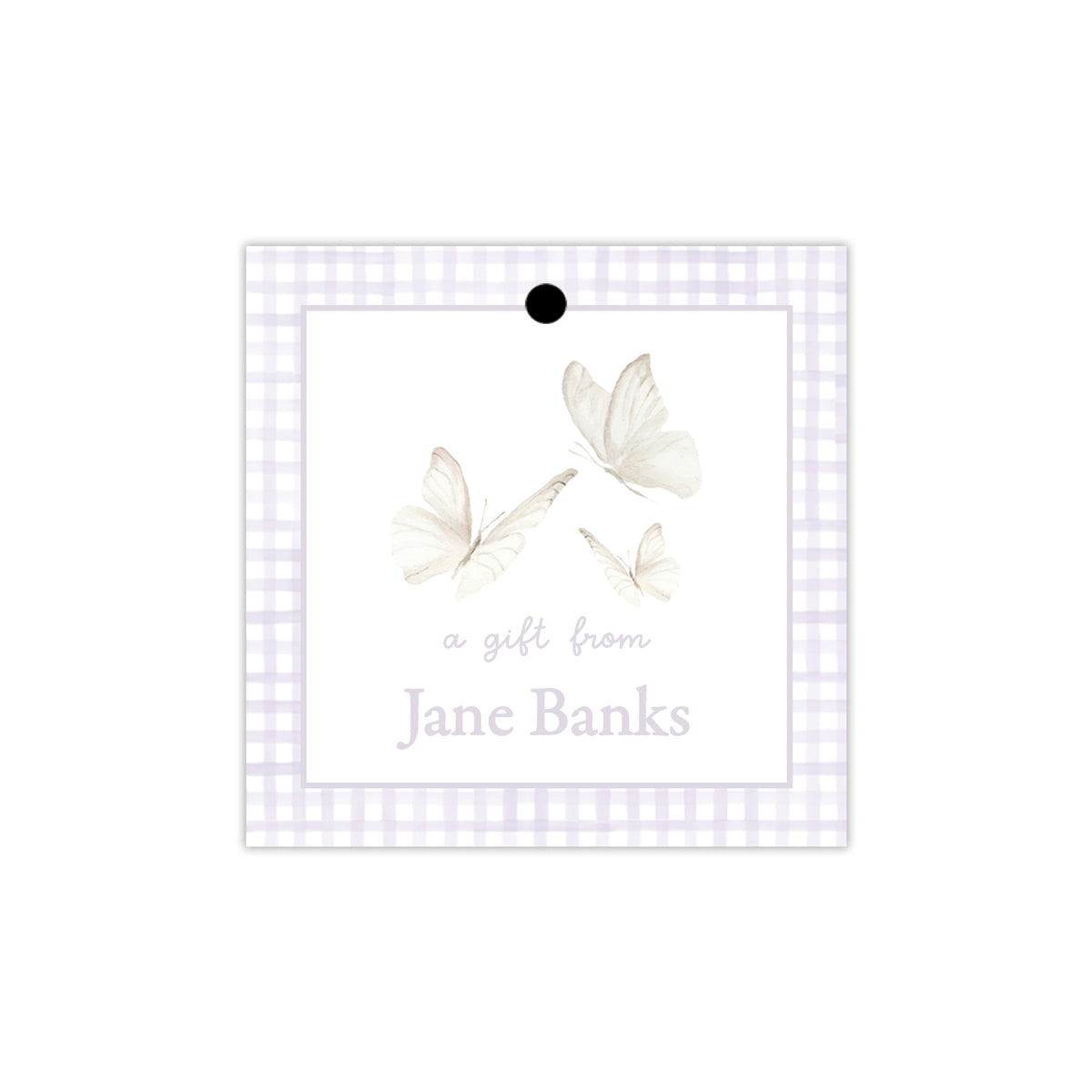 Butterflies Gift Tags