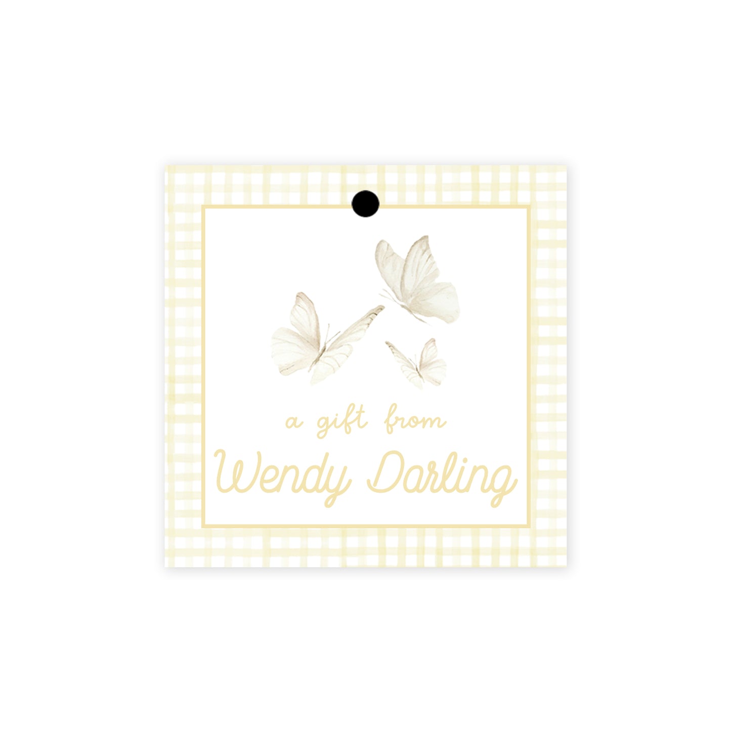 Butterflies Gift Tags