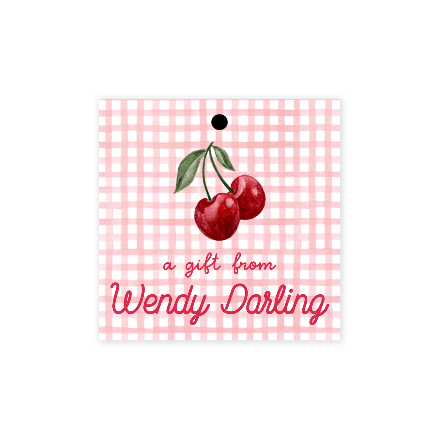 Cherries Gift Tags