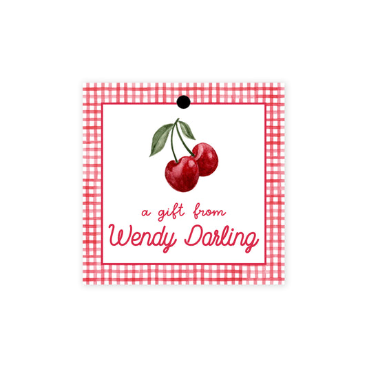 Cherries Gift Tags