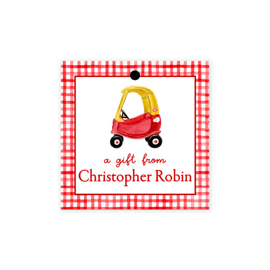 Cozy Coupe Gift Tags