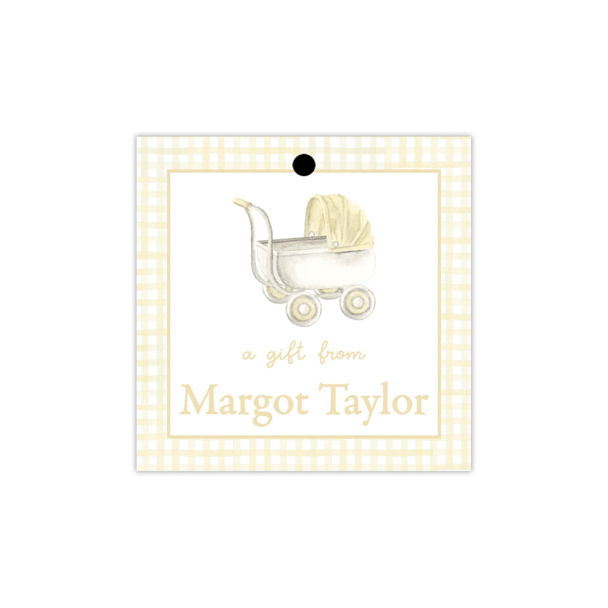 Pram Gift Tags