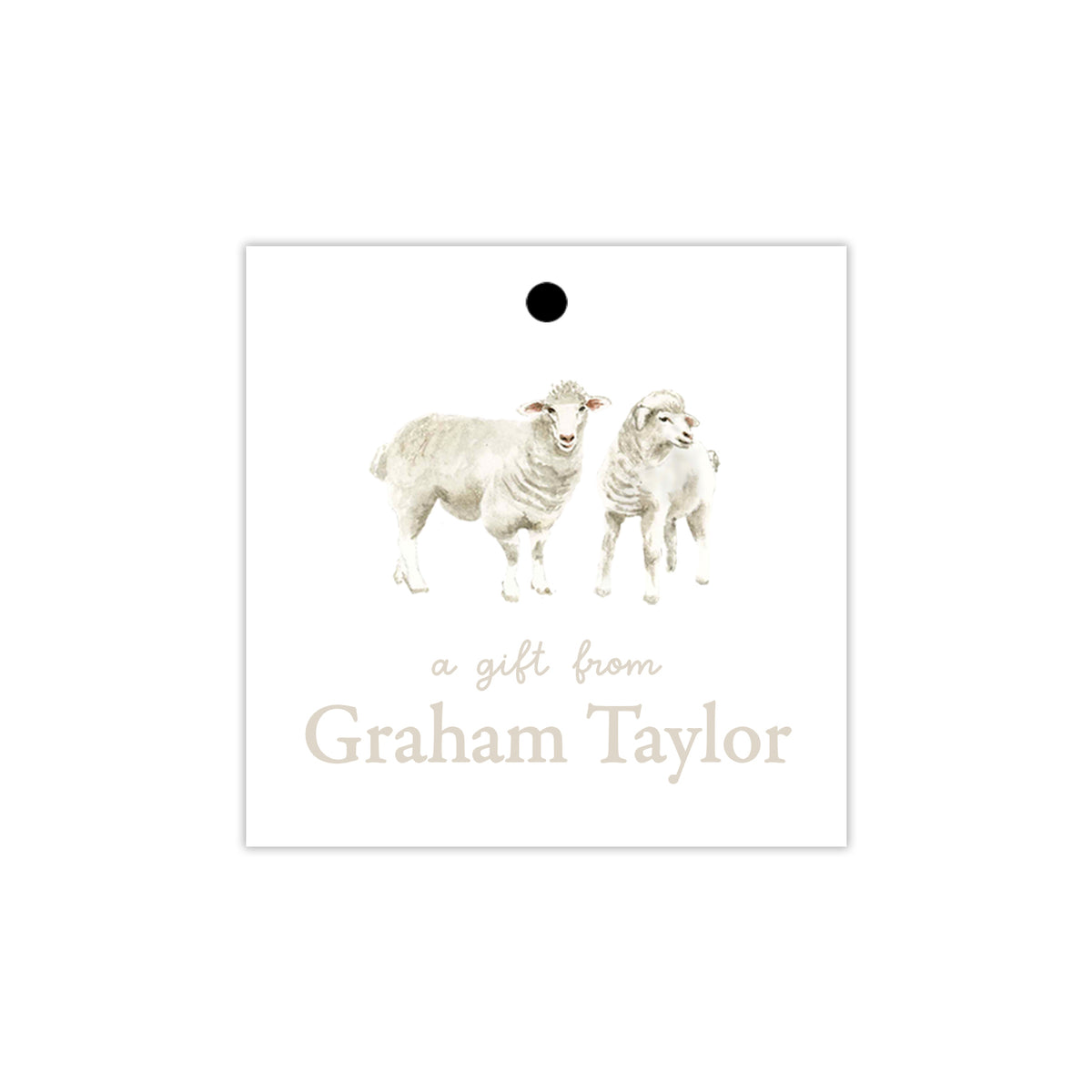 Sheep Gift Tags
