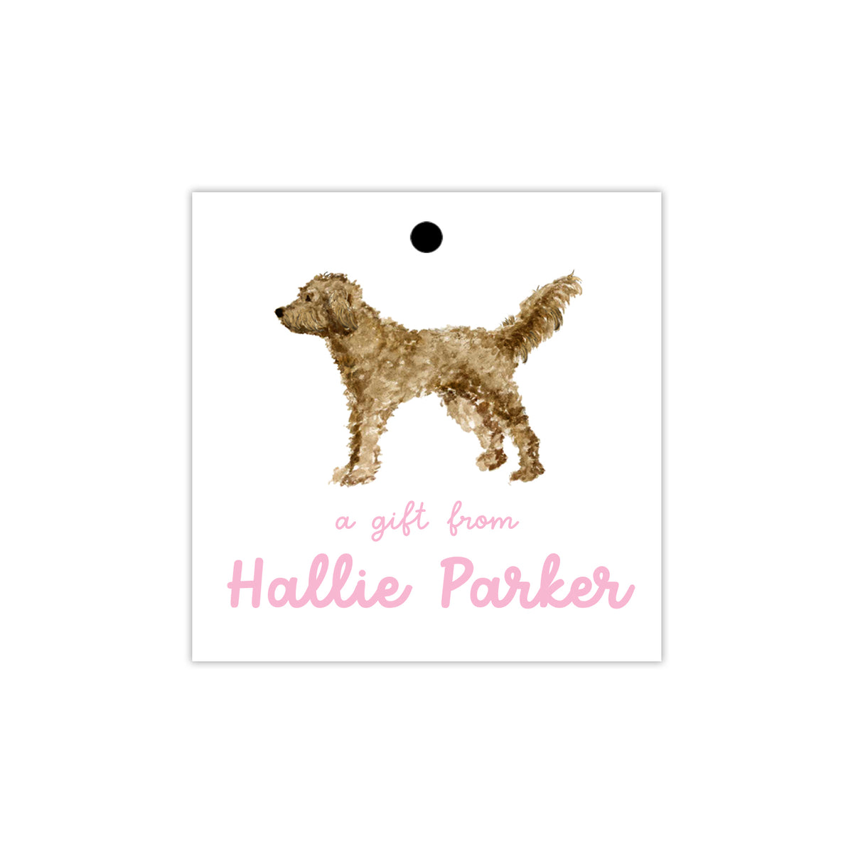 Golden Doodle Gift Tags
