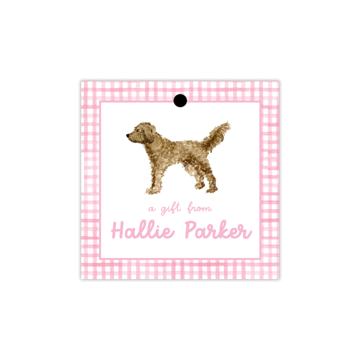 Golden Doodle Gift Tags