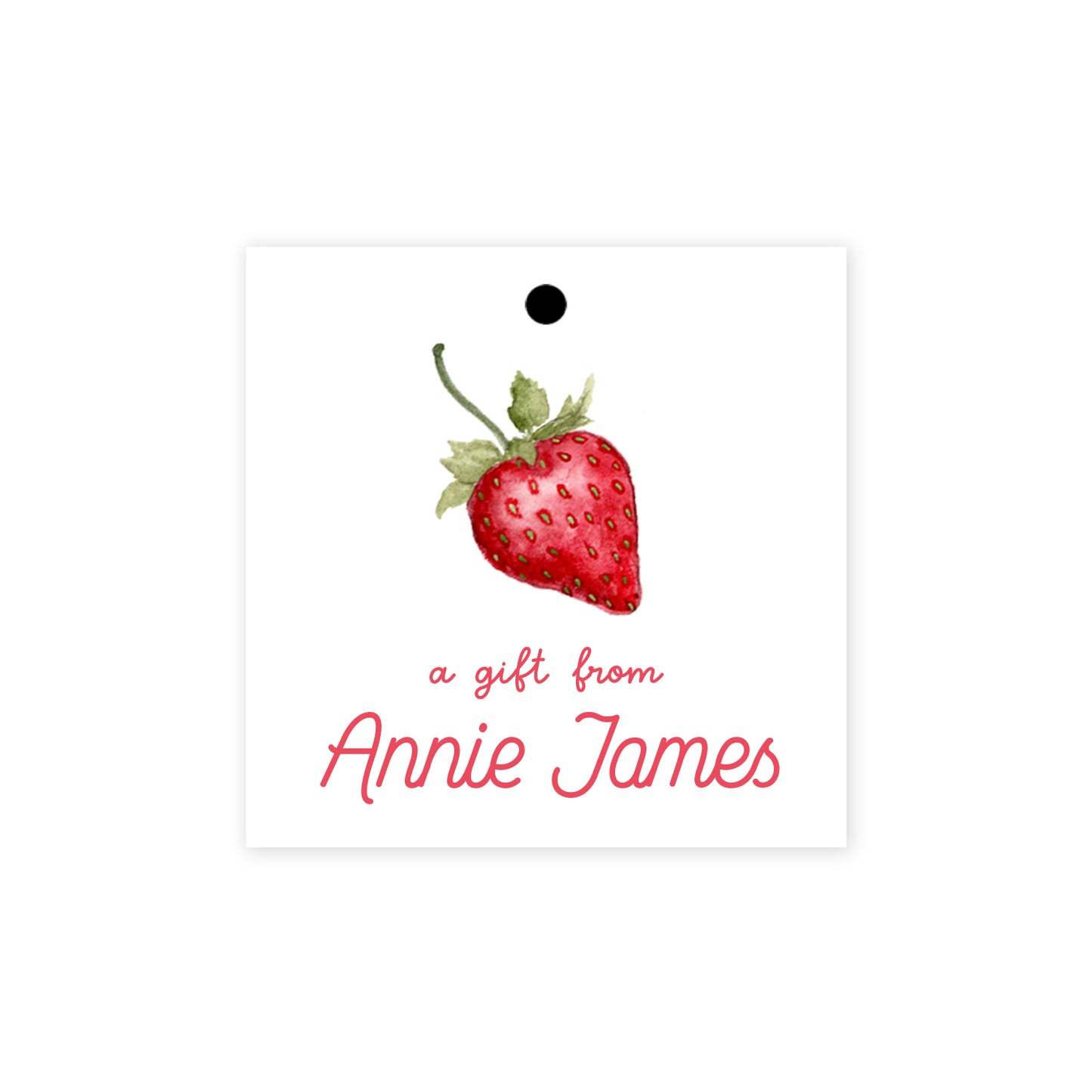 Strawberry Gift Tags