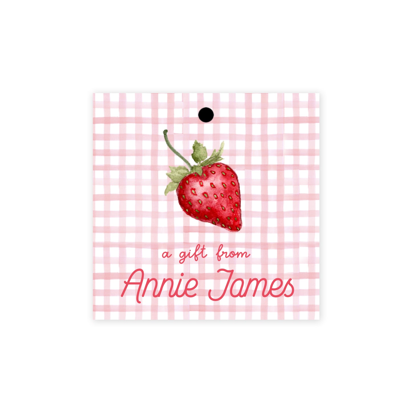 Strawberry Gift Tags