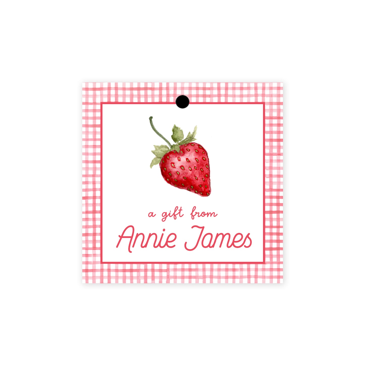 Strawberry Gift Tags