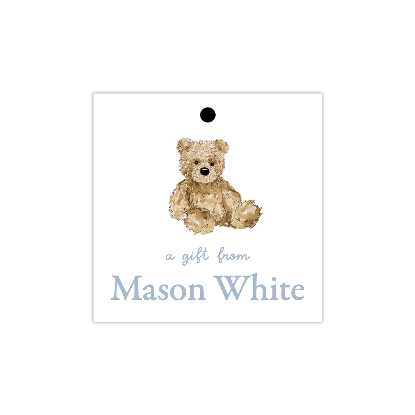 Teddy Bear Gift Tags
