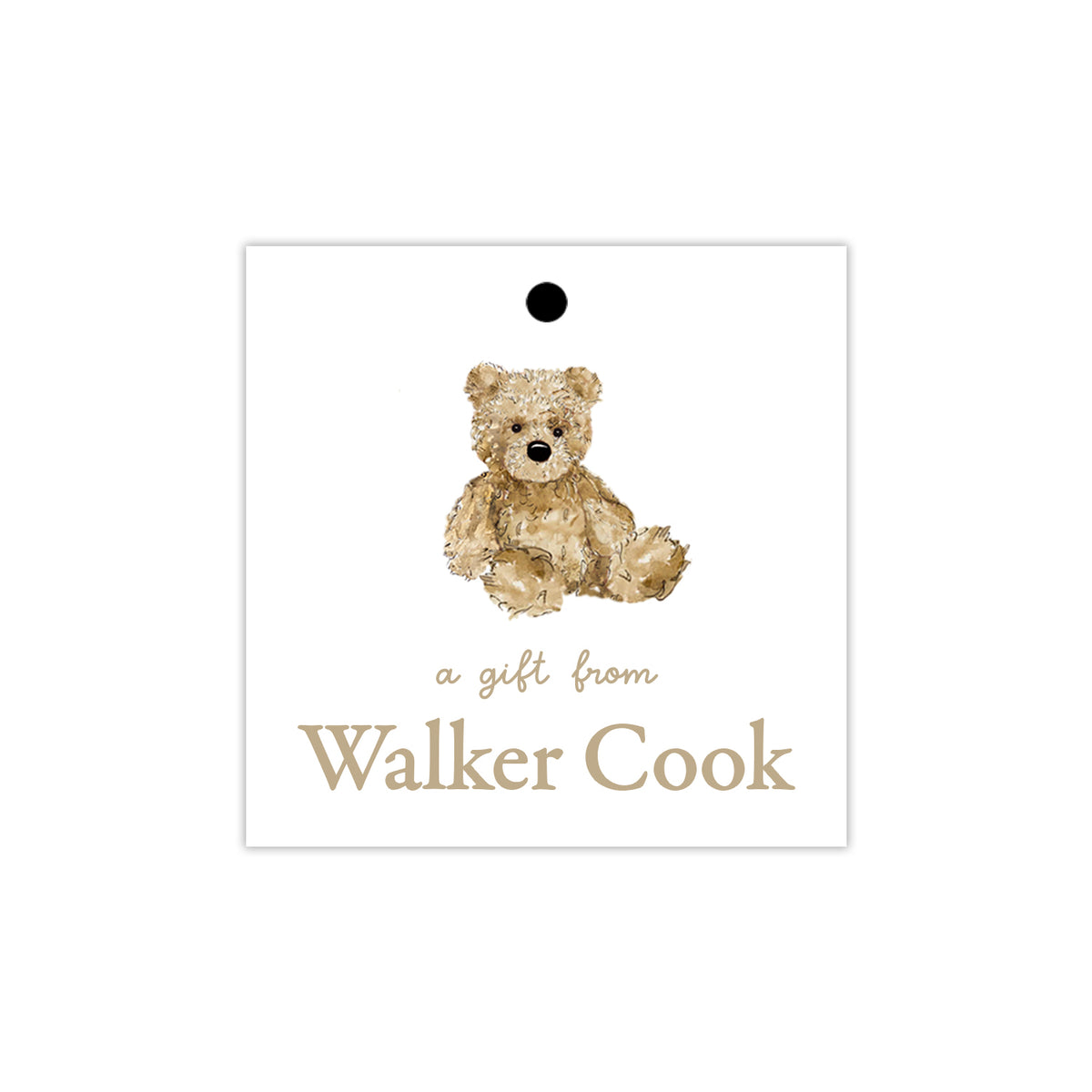Teddy Bear Gift Tags