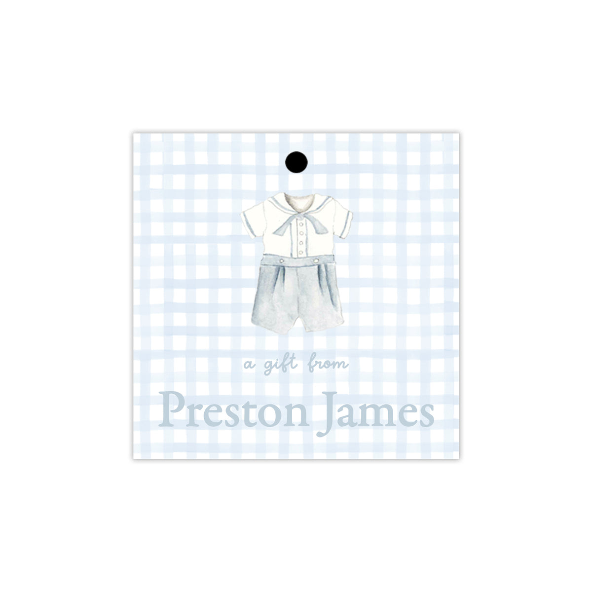 Heirloom Suit Gift Tags