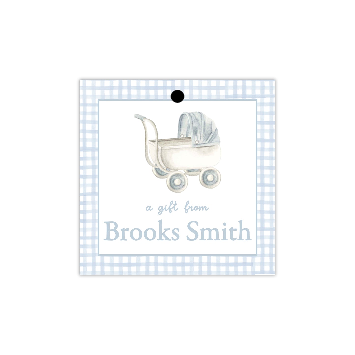 Pram Gift Tags
