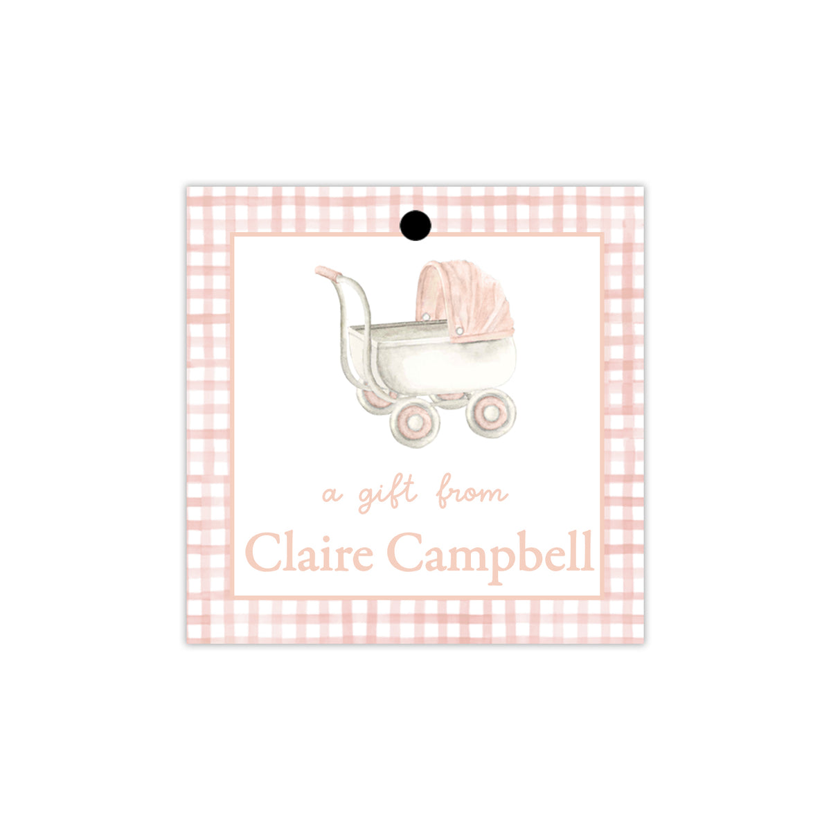 Pram Gift Tags