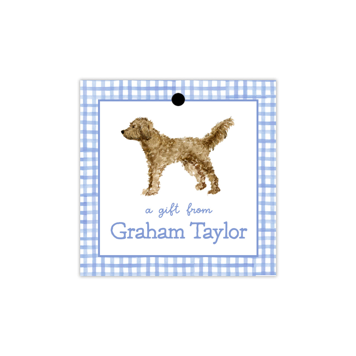 Golden Doodle Gift Tags